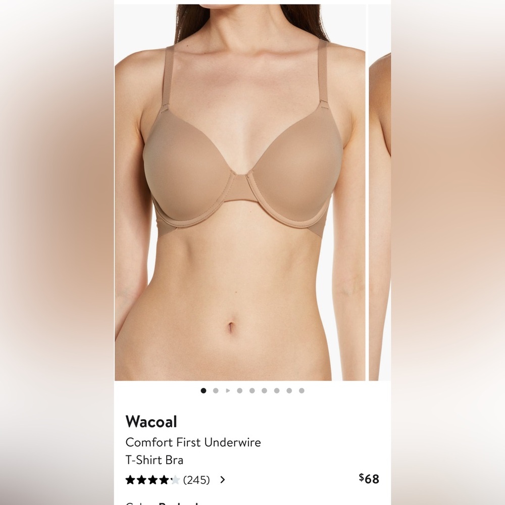 Wacoal Comfort First Underwire T-Shirt Bra 38DDD/F